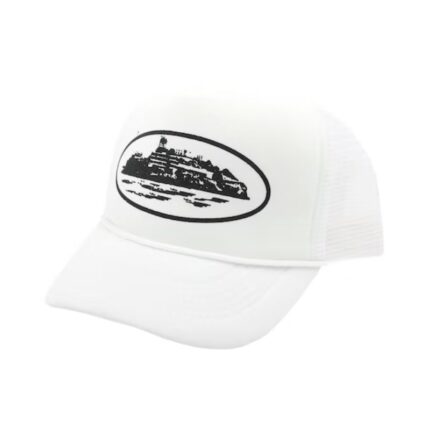 Corteiz-Alcatraz-Trucker-Hat-White