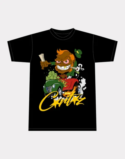 Corteiz-Leprechaun-420-T-shirt-Black-1